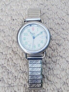 Swiss Army 37mm Silver Stainless Watch